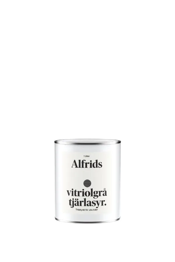 Alfrids Tjärlasyr Vitriolgrå 1L